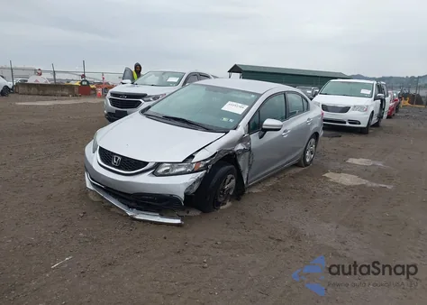 2015 Honda Civic Lx из США, поврежденный, VIN 19XFB2F56FE216289